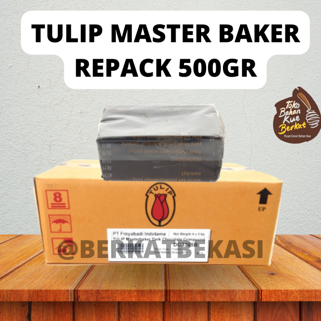 

TULIP MASTER BAKER REPACK 500GR / COKLAT COMPOUND