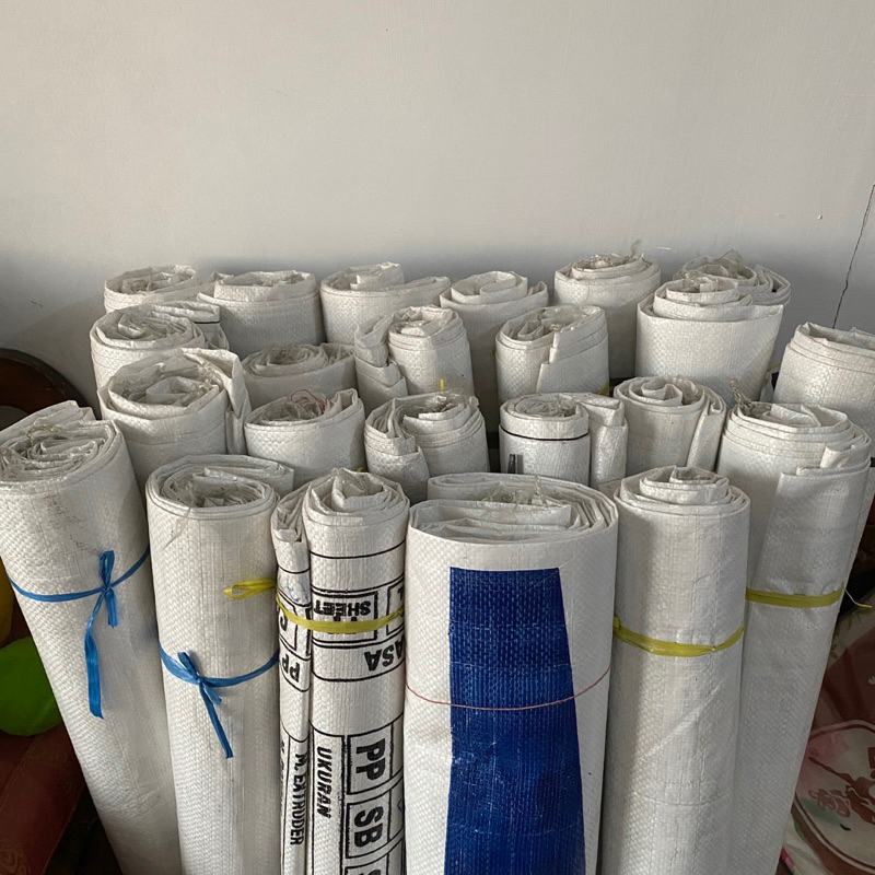 Karung Bekas Plastik , bekas beras, bekas terigu