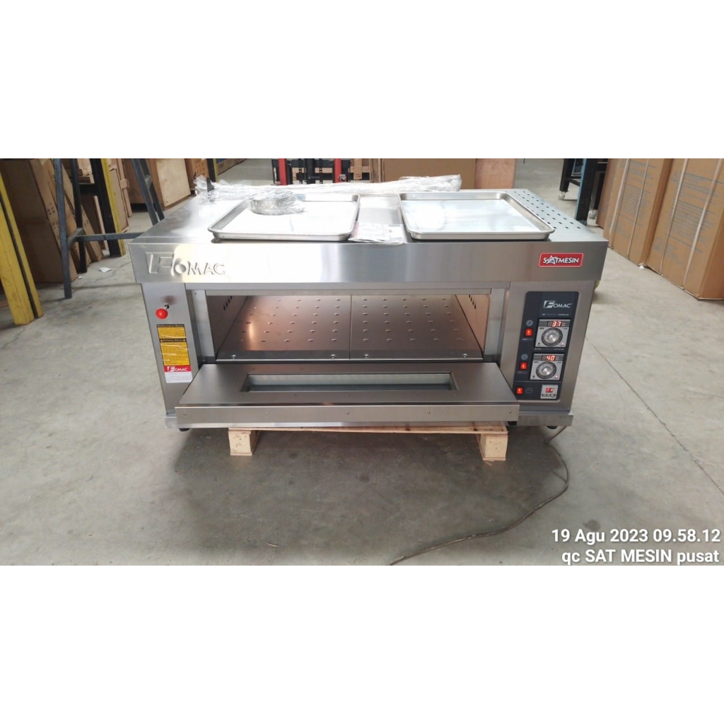 BOV-ARF20G / BOV ARF20G Mesin Pemanggang Roti / Gas Deck Oven 1 Deck 2 Tray Fomac