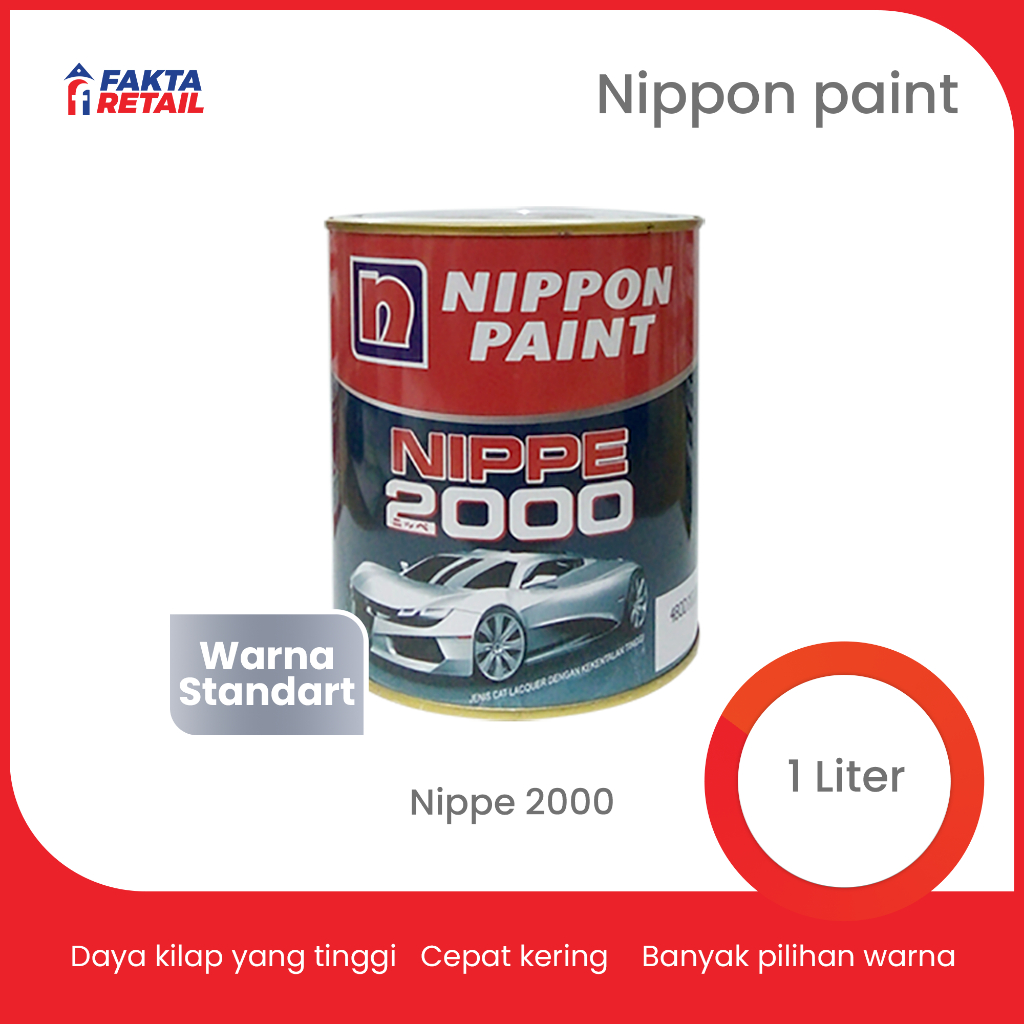 

Nippe 2000 Cat Duco 1Liter ( Warna Standar )