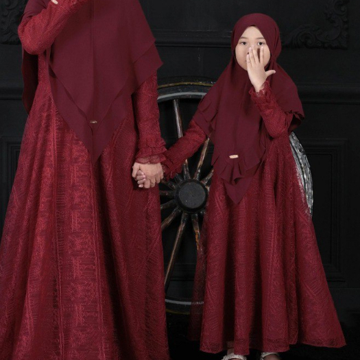 BAJU GAMIS ANAK PEREMPUAN GAUN BORKAT GIZA DRESS UWAIS HIJAB GOUN BURKAT PESTA PRINCESS BERBIE UMUR 