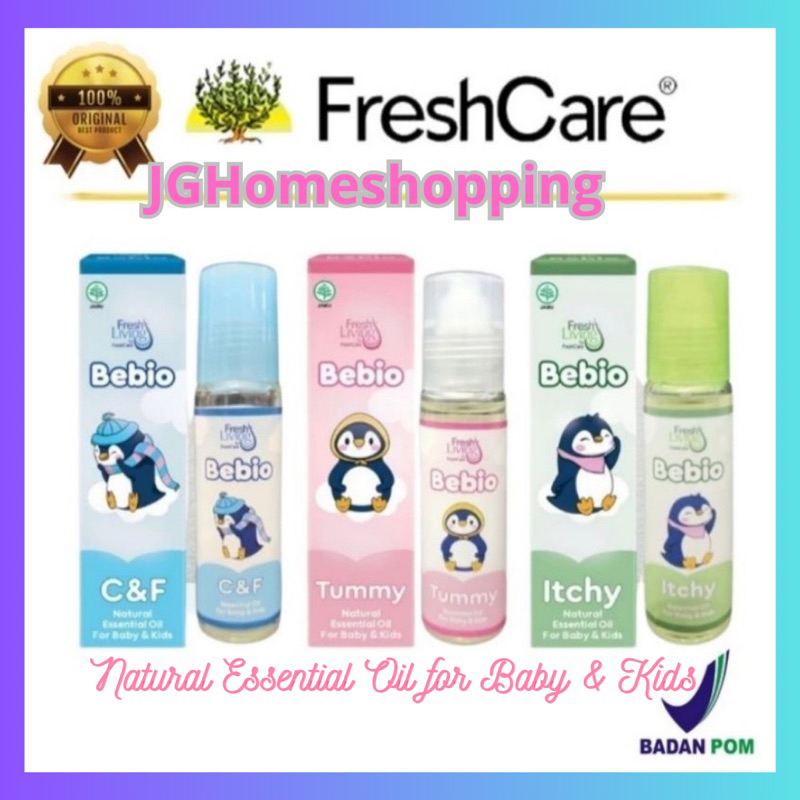 freshcare bebio essential oil bayi dan balita batuk pilek anak