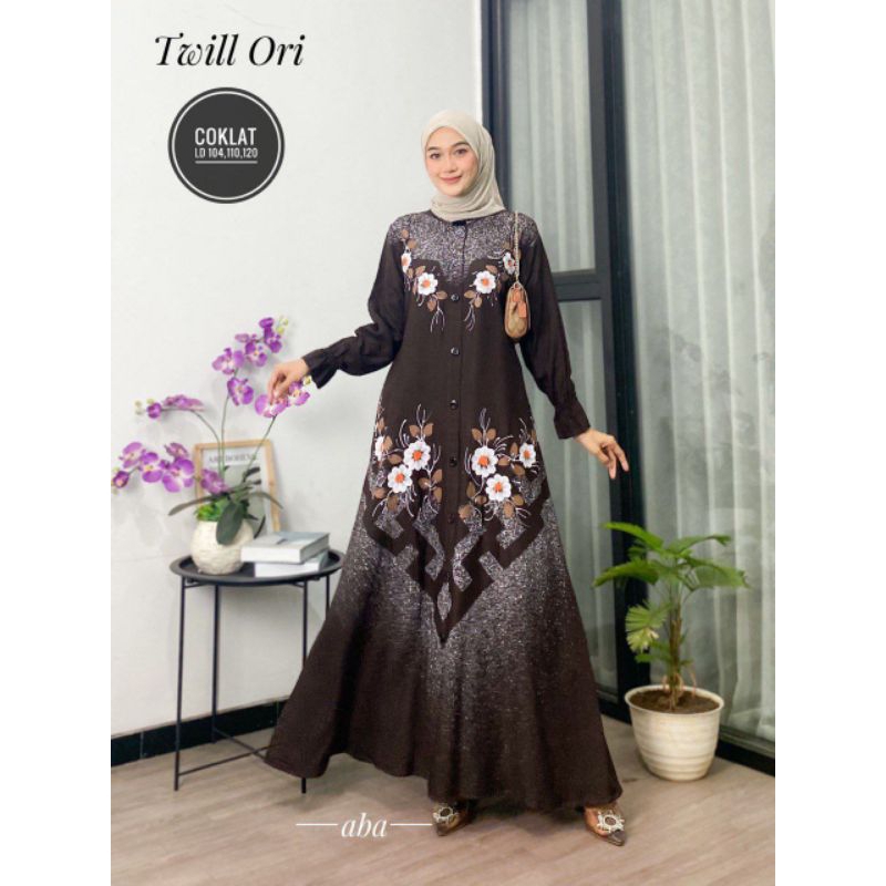 GAMIS TWILL LUKIS ORI PEKALONGAN