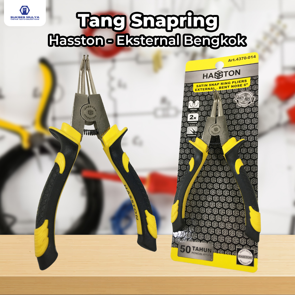 PROHEX Tang Snapring Bengkok Buka 6" Tang Spi External