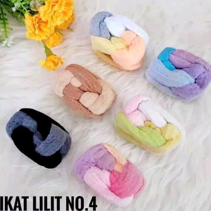 Ikat rambut lilit / ikat rambut lilit 4