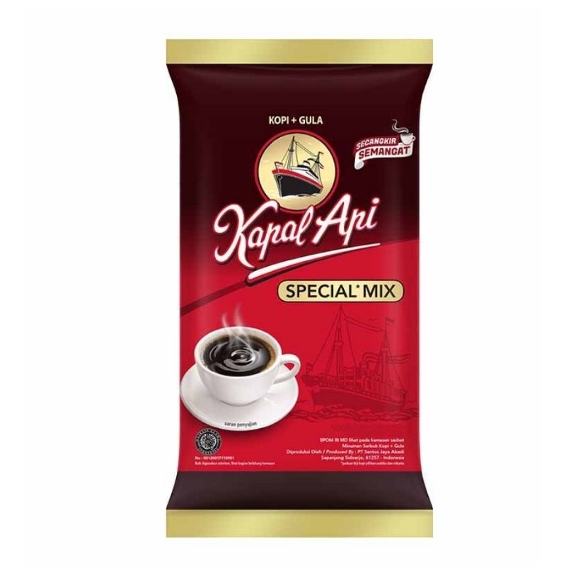 

Kapal Api Spesial Mix Kopi Bubuk Instan 23g x 10