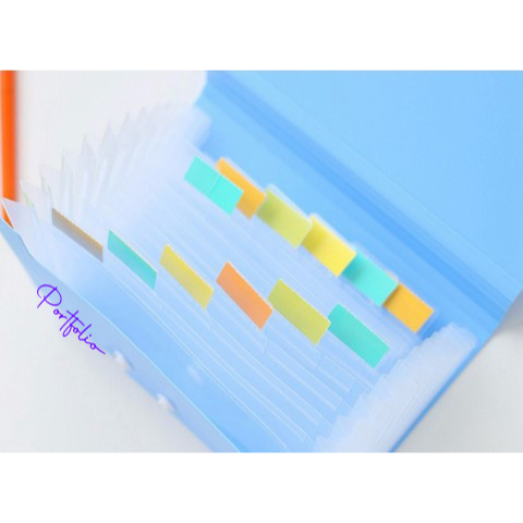 

Dompet plastik A6 DELI map uang map nota map giro Dompet pintar