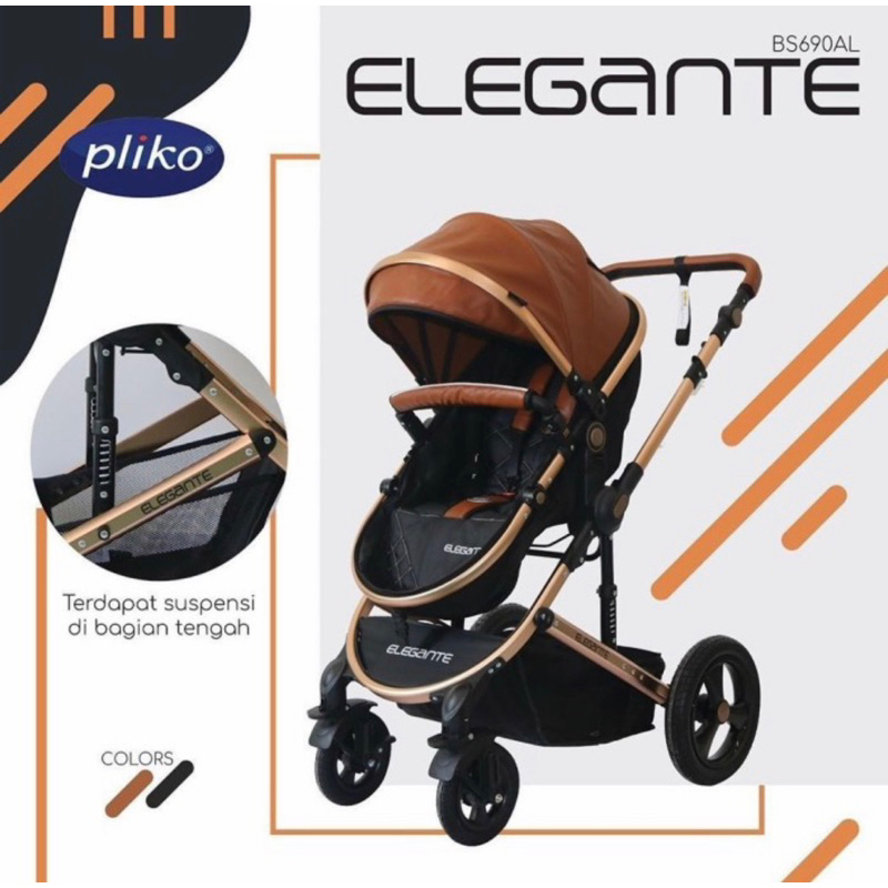 PRELOVED STROLLER Pliko elegante