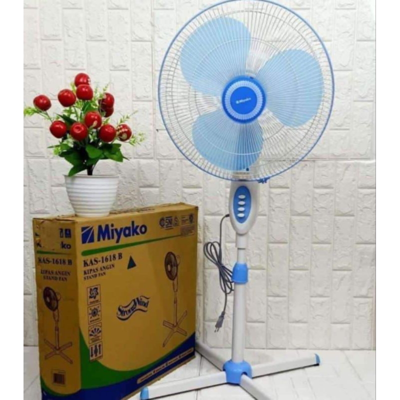 KIPAS ANGIN MIYAKO / KIPAS BERDIRI MIYAKO / KIPAS MIYAKO 1618B