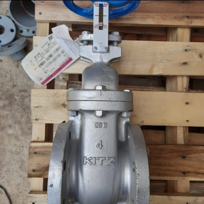 Gate Valve KITZ ORIGINAL Cast Iron Flange JIS 10k 2 21/2 2,5 2.5 3 4 5 6 8 10 12 " inch DN 50 65 80 