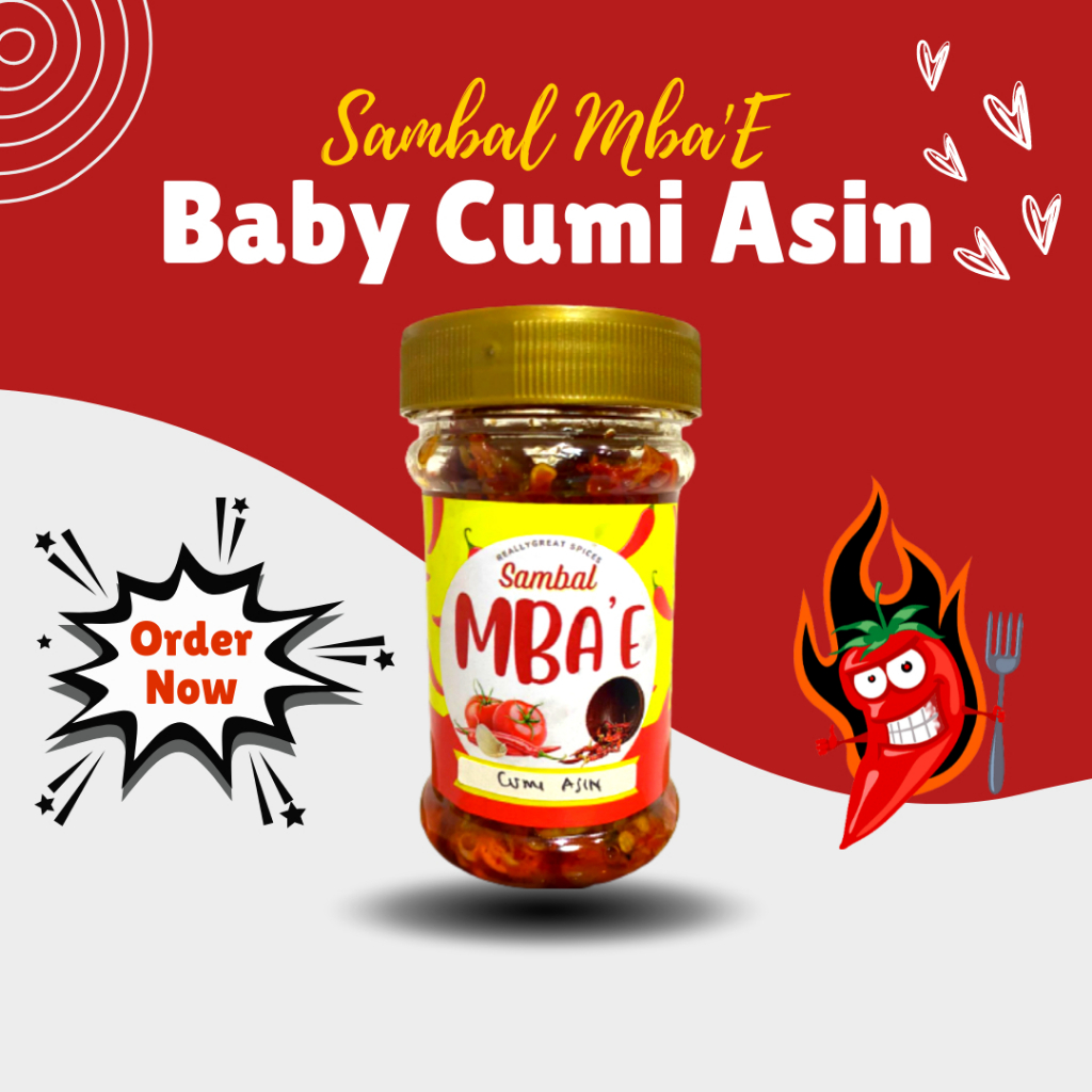 

Sambal Botol / Sambal BABY CUMI - Sambal Pedas Mba'E