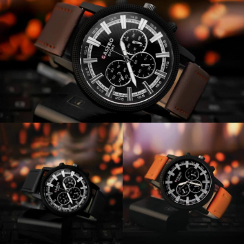 jam tangan pria gastro kulit analog sport premium pria remaja dewasa