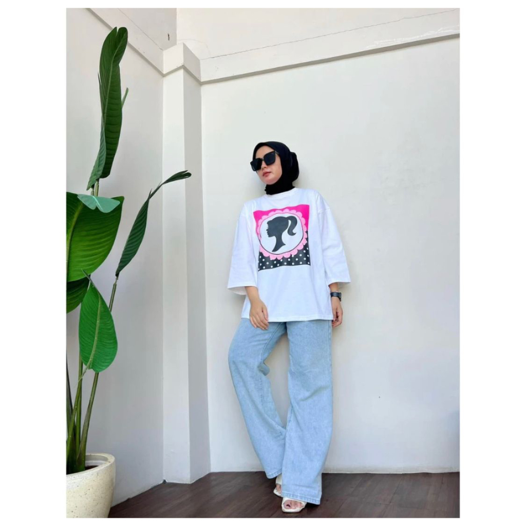 Kaos barbie / Kaos Athayaa / Kaos oversize