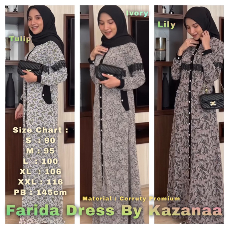 Farida Dress By Kazanaa ORIGINAL