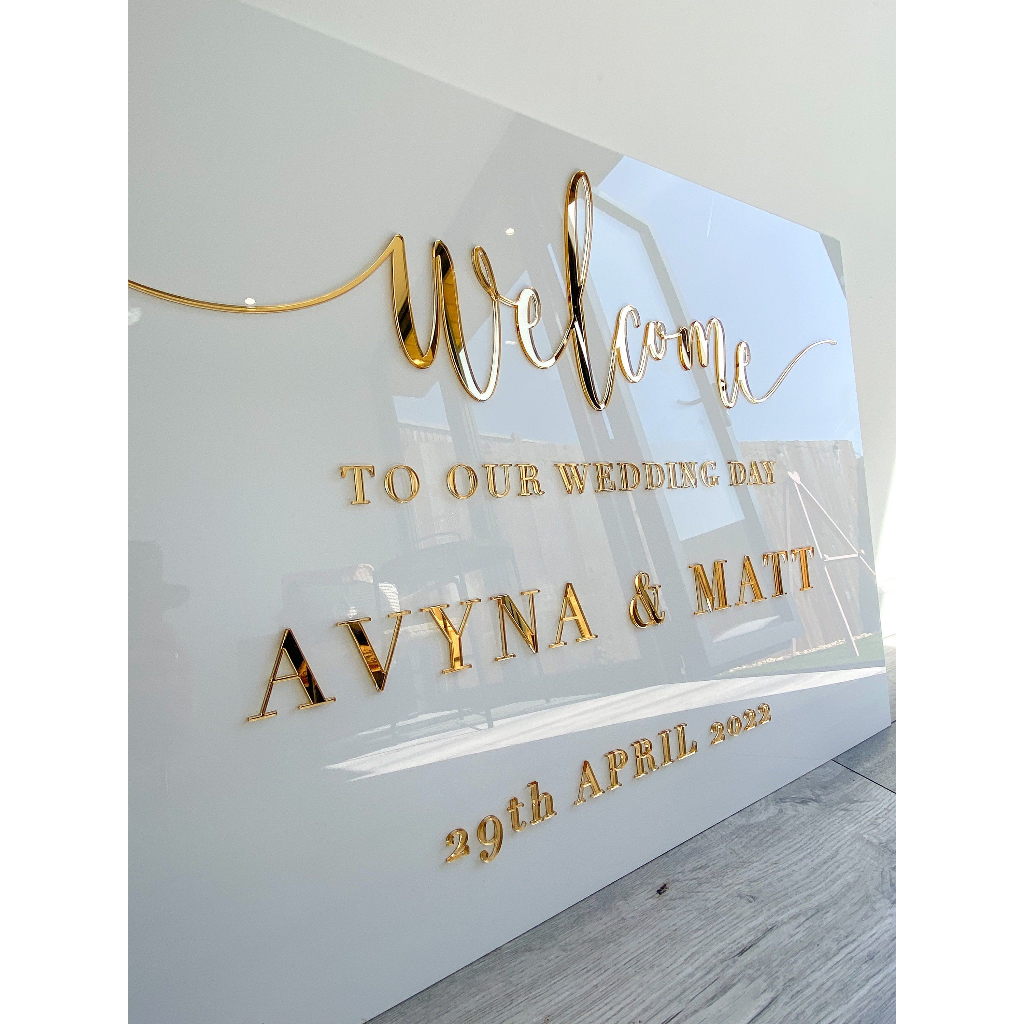 

(PER CM) Logo Akrilik miror /papan akrilik Logo Usaha Custom, logo bisnis /papan usaha