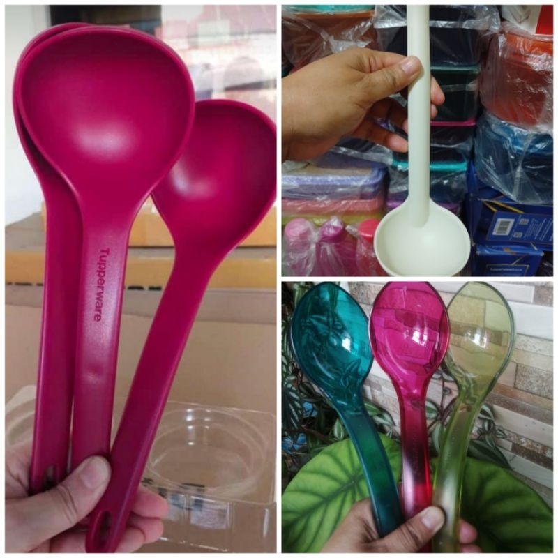 Ladle soup tupperware / sendok sayur tupperware (1)
