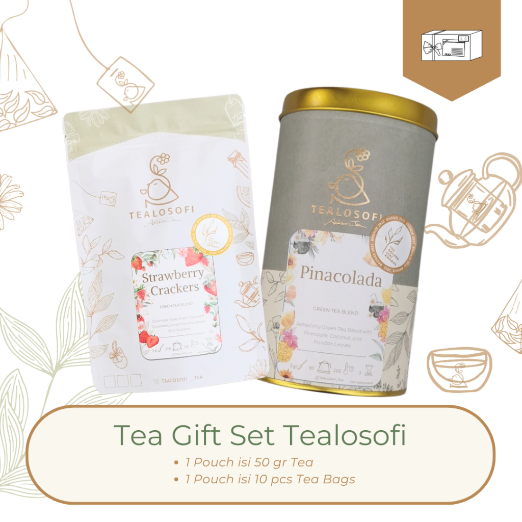 

Tea Gift Set Tealosofi - Healthy Herbal Hampers Kado Souvenir