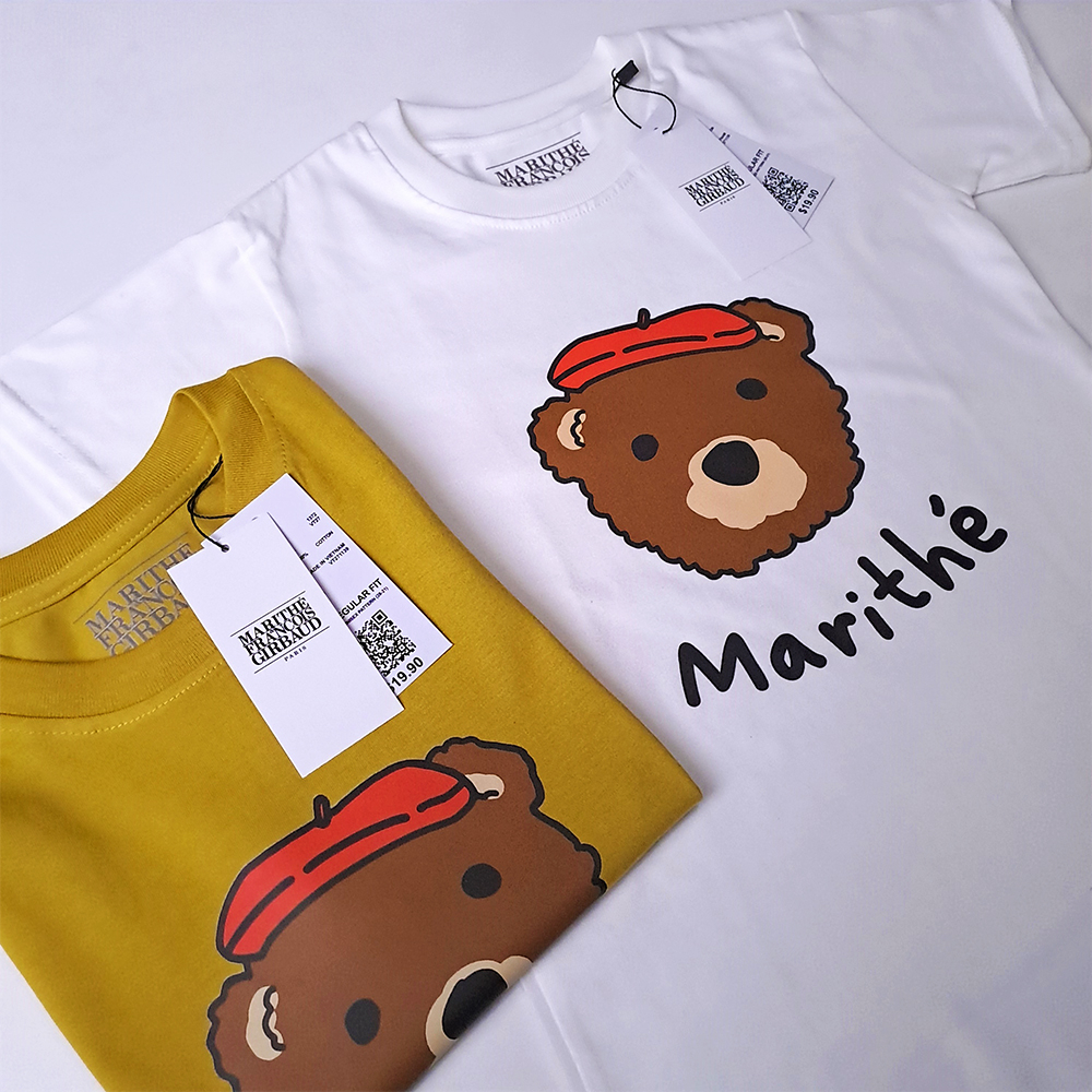 SUMMER KIDS Kaos Anak Laki Laki Perempuan 1-12 Tahun Baju Atasan Premium MARITHE MFG BEAR