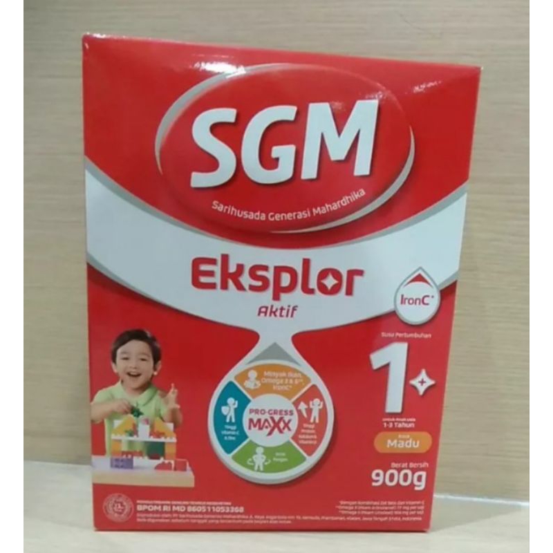 SGM 1+ UNTUK UMUR 1-3 TAHUN 900GRAM