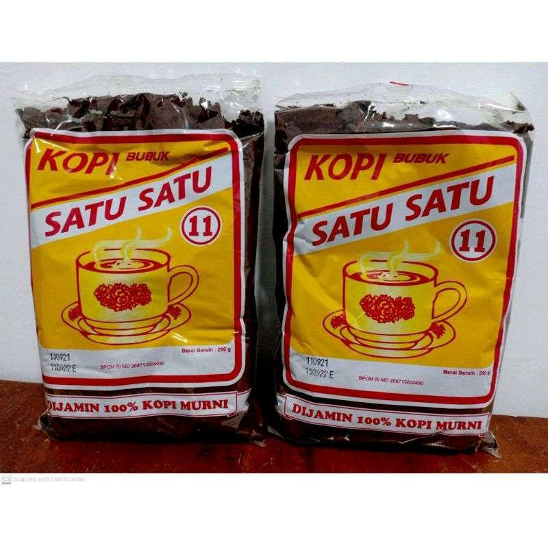 

KOPI SATU SATU 250gram / KOPI SATU SATU BUBUK 250gram / KOPI BUBUK 250gram / SATU SATU BUBUK