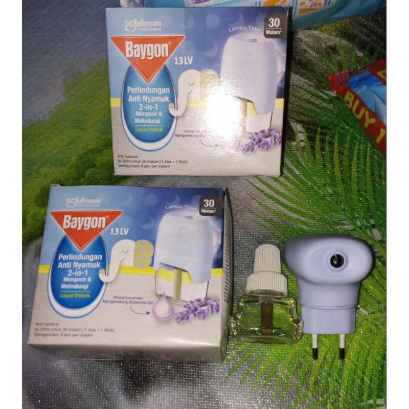 Baygon elektrik isi ulang dan alat