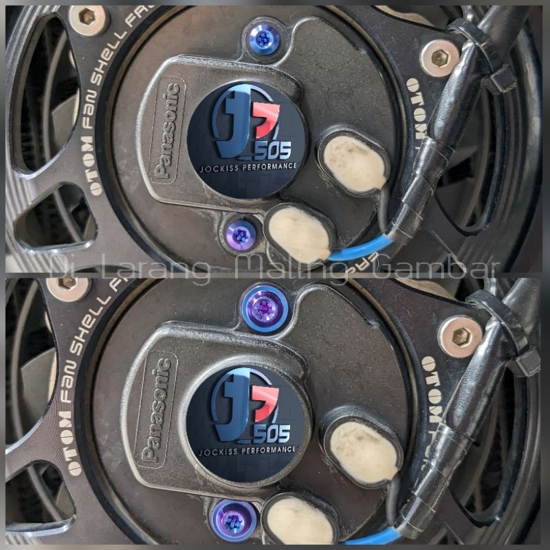 Baut Titanium Gr5 Untuk Spull Extra Fan Panasonic