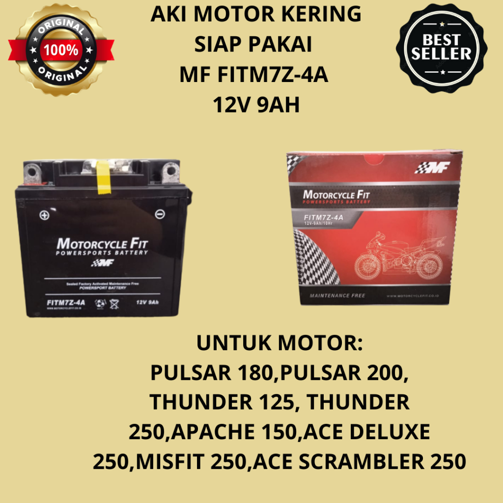 AKI MOTOR BAJAJ PULSAR 180 MF GM7Z-4A ORI MURAH BERGARANSI FITM7Z-4A