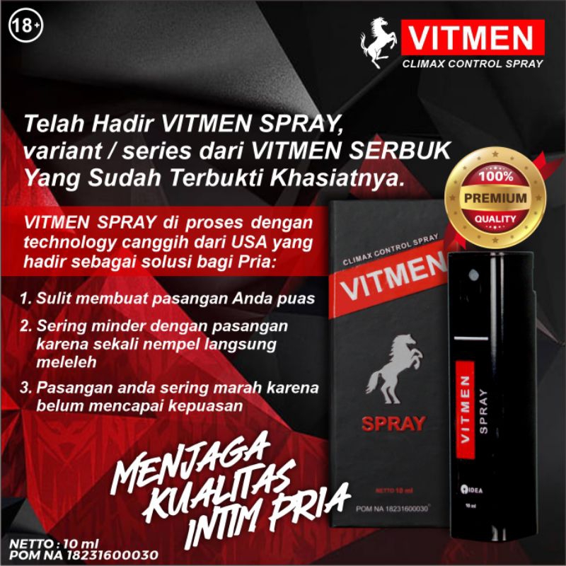 Vitmen  Spray Obat kuat Stamina Pria dewasa