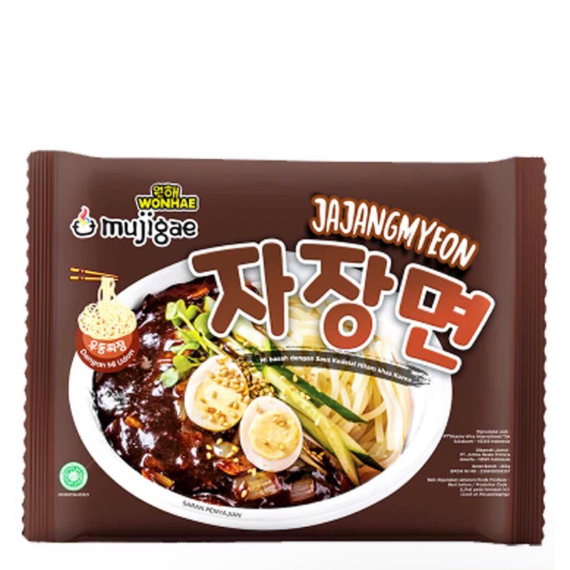 

Wonhae mujigae 260g jajangmyeon spicy rapokki