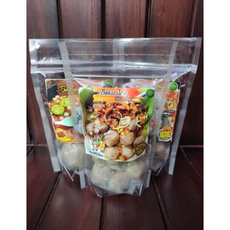 

Bakso solo + tetelan sapi
