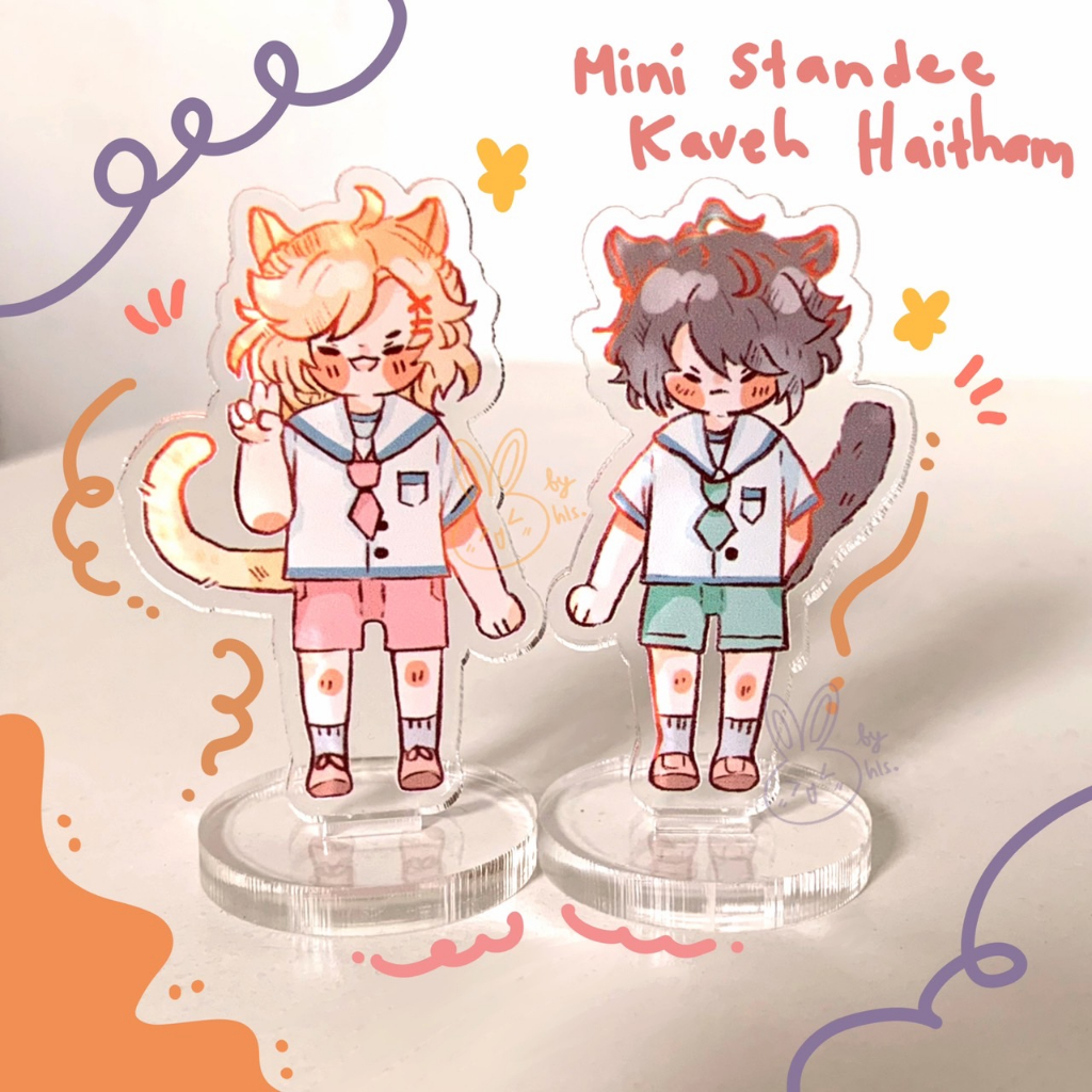 Mini Standee Genshin Impact / Mini Standee Kaveh / Mini Standee Al Haitham / Fanmerch Genshin Impact