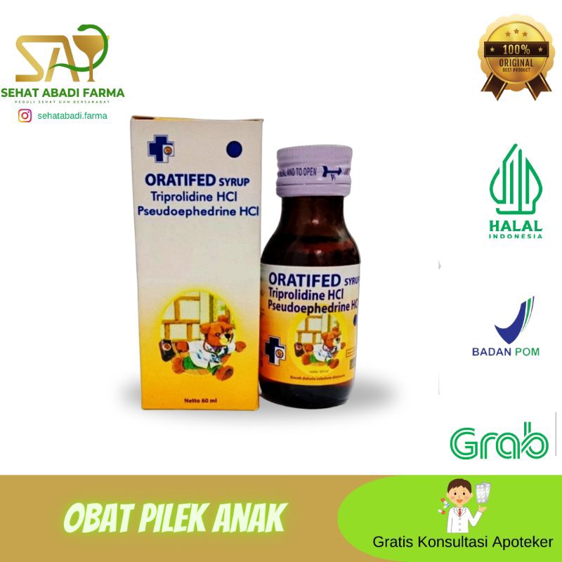 

Oratifed syirup 60ml