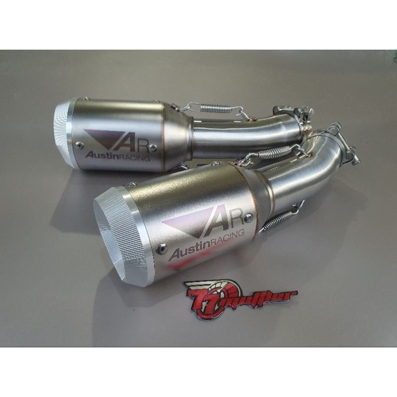 knalpot slip on Zx25r knalpot zx25rr austin racing zx25rr