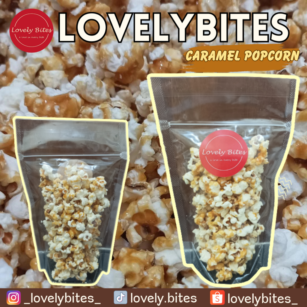 

Lovely Bites - Popcorn Caramel 50 Gram (Butterfly Size)