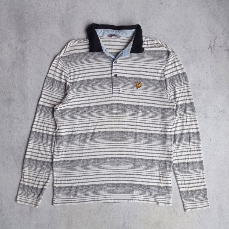 LONGSLEEVE POLO LYLE & SCOTT second