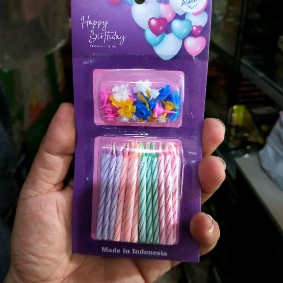 Lilin Ulang tahun / lilin ulang tahun kecil alaska