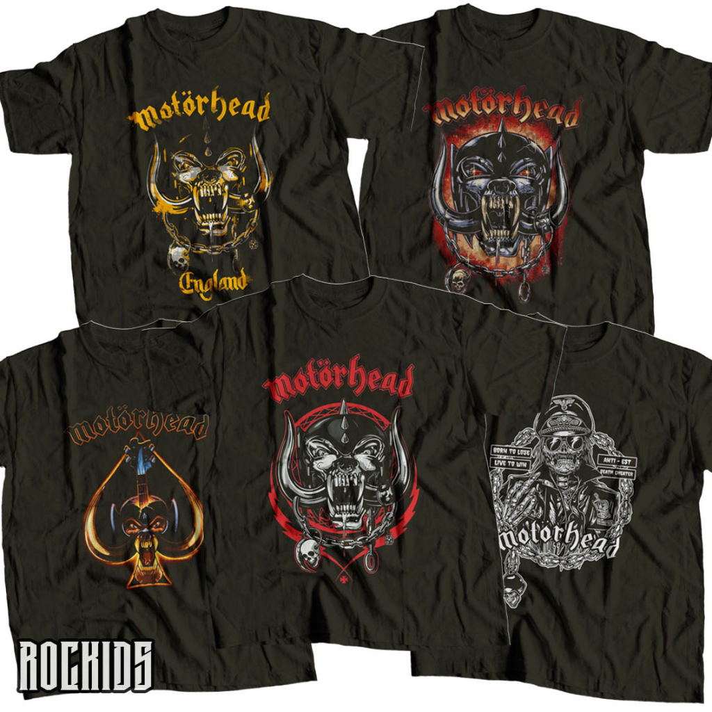 ROCKIDS - MOTORHEAD - TSHIRT - TEES - KIDSWEAR - KAOS BAND - KAOS BAND MOTORHEAD - KAOS MOTORHEAD - 