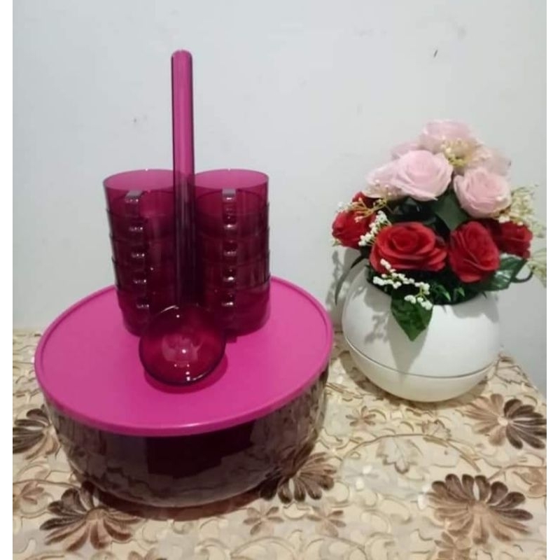 Watercolor set tupperware magenta / wtc tupperware magenta 12 cup