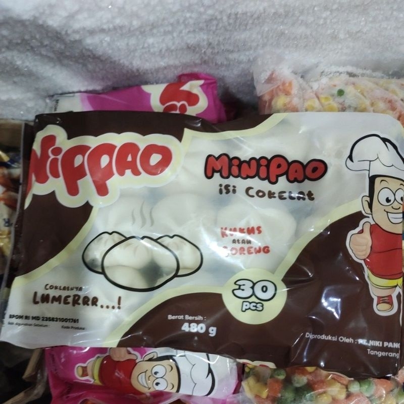 

mini pao coklat 30biji