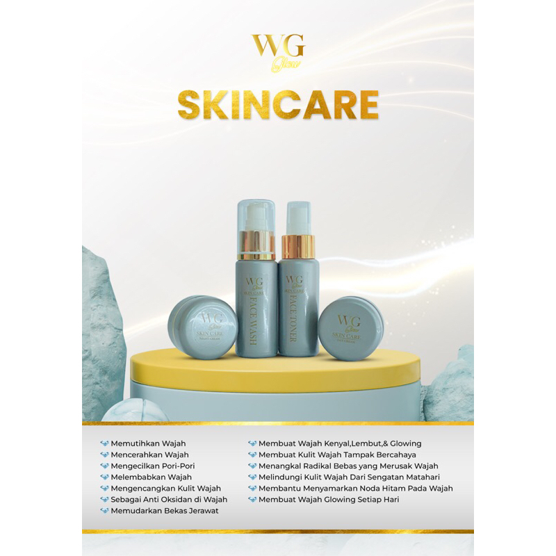 SKINCARE WG GLOW 100% ORIGINAL