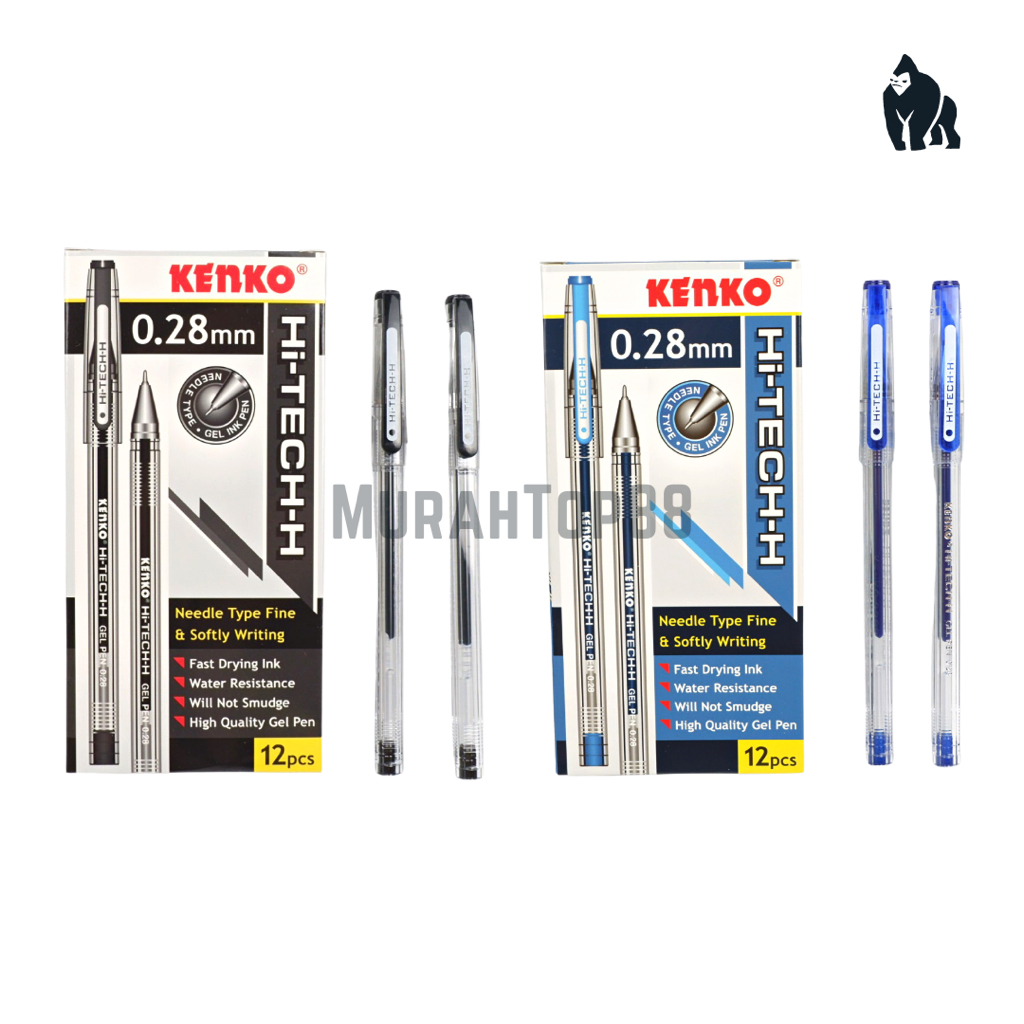 

Pulpen Kenko Hi Tech 0.28 mm / Ballpoint Pen Tinta Gel Hi-Tech-H 0.28mm [PER LUSIN]