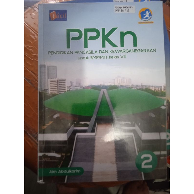 PPKN smp kelas 8 Facil