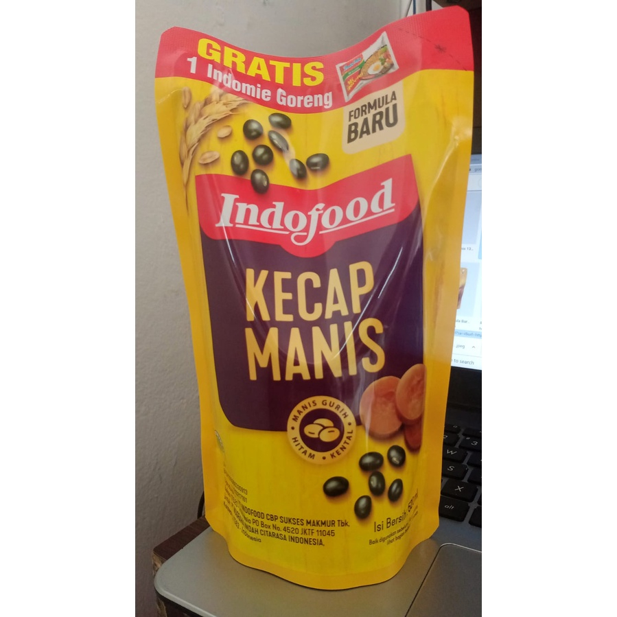 

INDOFOOD KECAP MANIS REFILL 520 ML SUPER MURAH