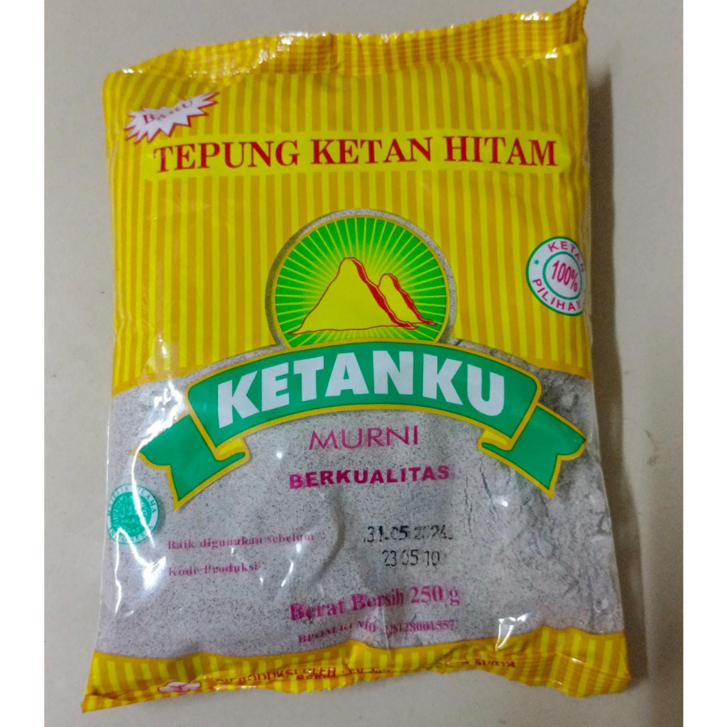 

KETANKU TEPUNG KETAN HITAM KEMASAN 250 GRAM SUPER MURAH