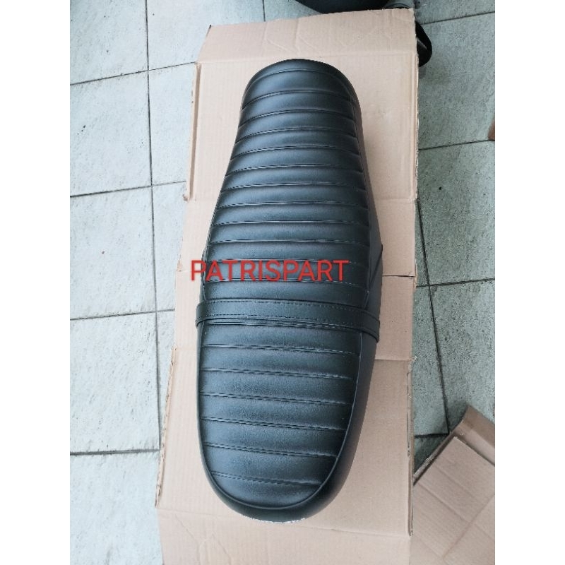 jok sadel jok w175 SE W 175 SE hitam original kawasaki