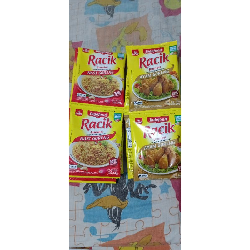 

Bumbu Racik Indofood (1 renceng isi 10 sachet)