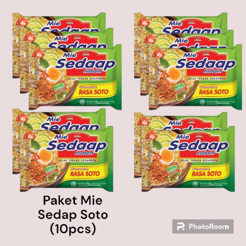 

Paket Mie Sedap Soto