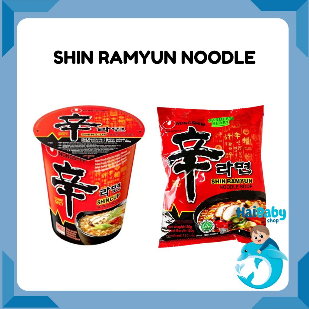 

Nongshim Shin Ramyun Noodle Instan & Cup