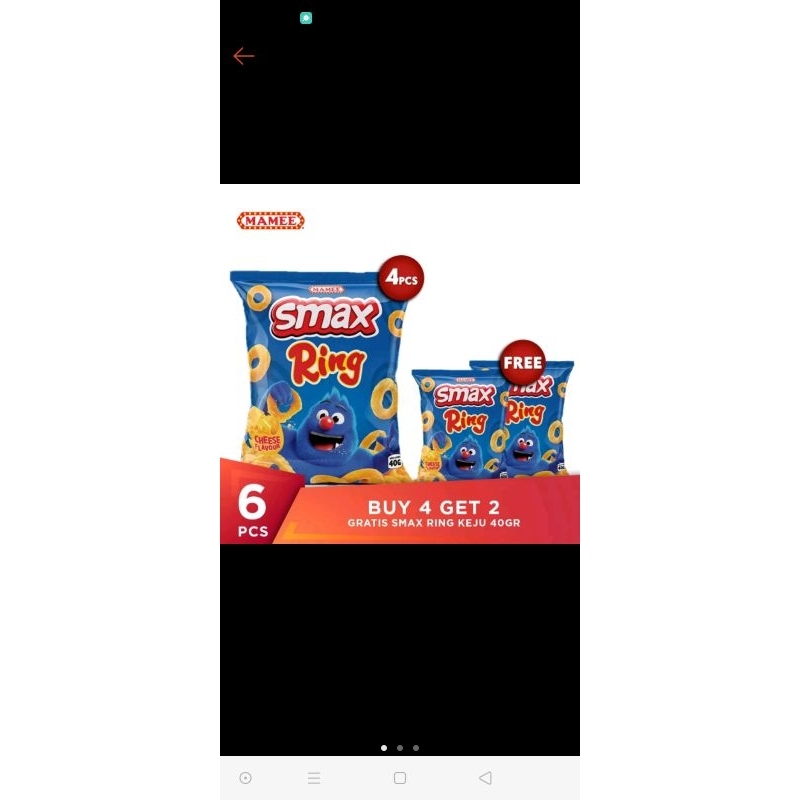 

ciki ring makan ringan