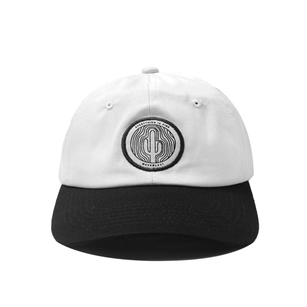 Waveblast Hat Baseball - Cactus White Black
